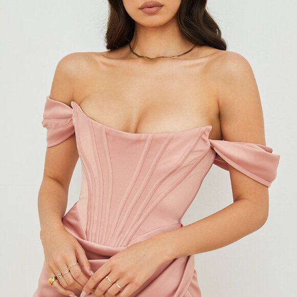 House of CB Loreta Dress XS Blush - Picture 2 of 9